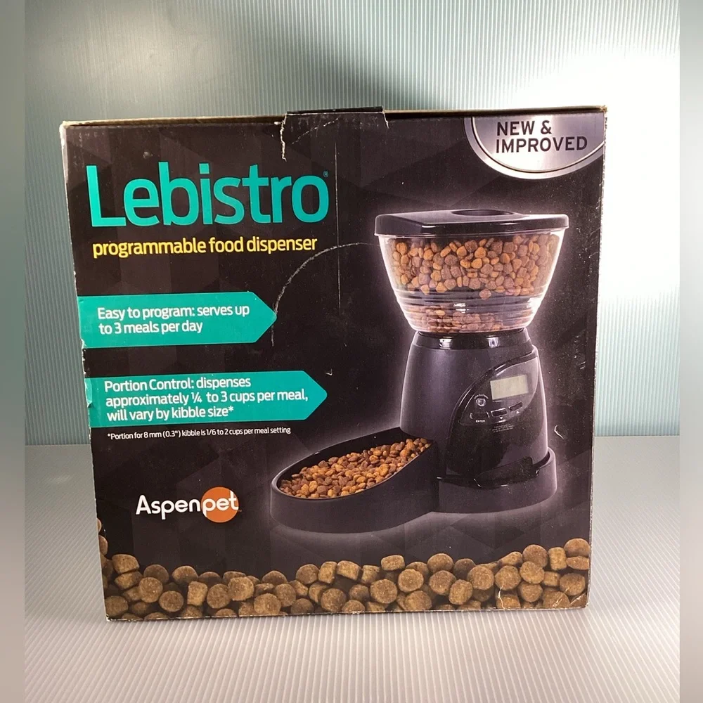 Aspen Pet Lebistro Programmable Food Dispenser